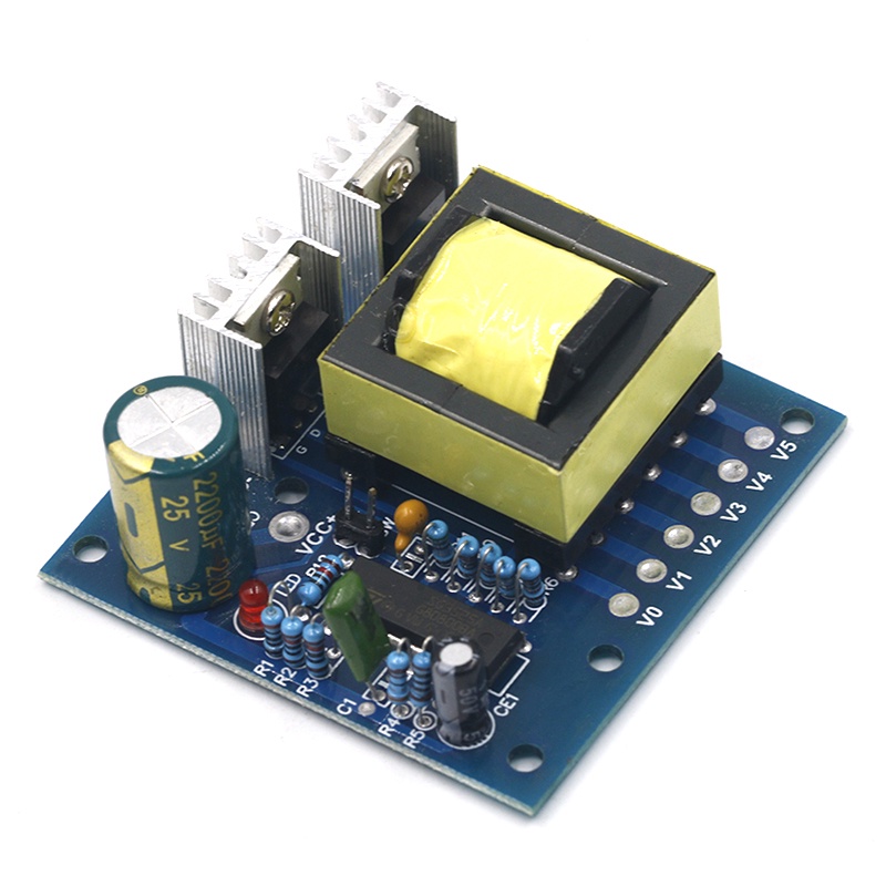 12V AC 110V 220V 20KHZ Inversor De Energia Carregador Placa De Impulso Onda Quadrada De Alta Frequência 150W Montado Em