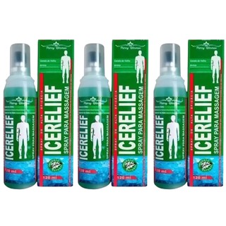 Kit 3x Spray Para Massagem Icerelief com Arnica 120 ml em Oferta na Shopee