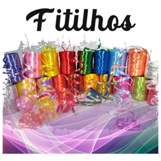 Fitilho Decorativo Colorido Kit C/10 Unidades Sortidos