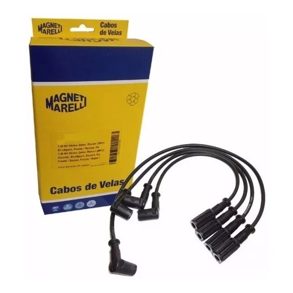 Jogo Cabos Velas Uno Mille Fire Flex 1.08v Desde 06 Original em Oferta na Shopee