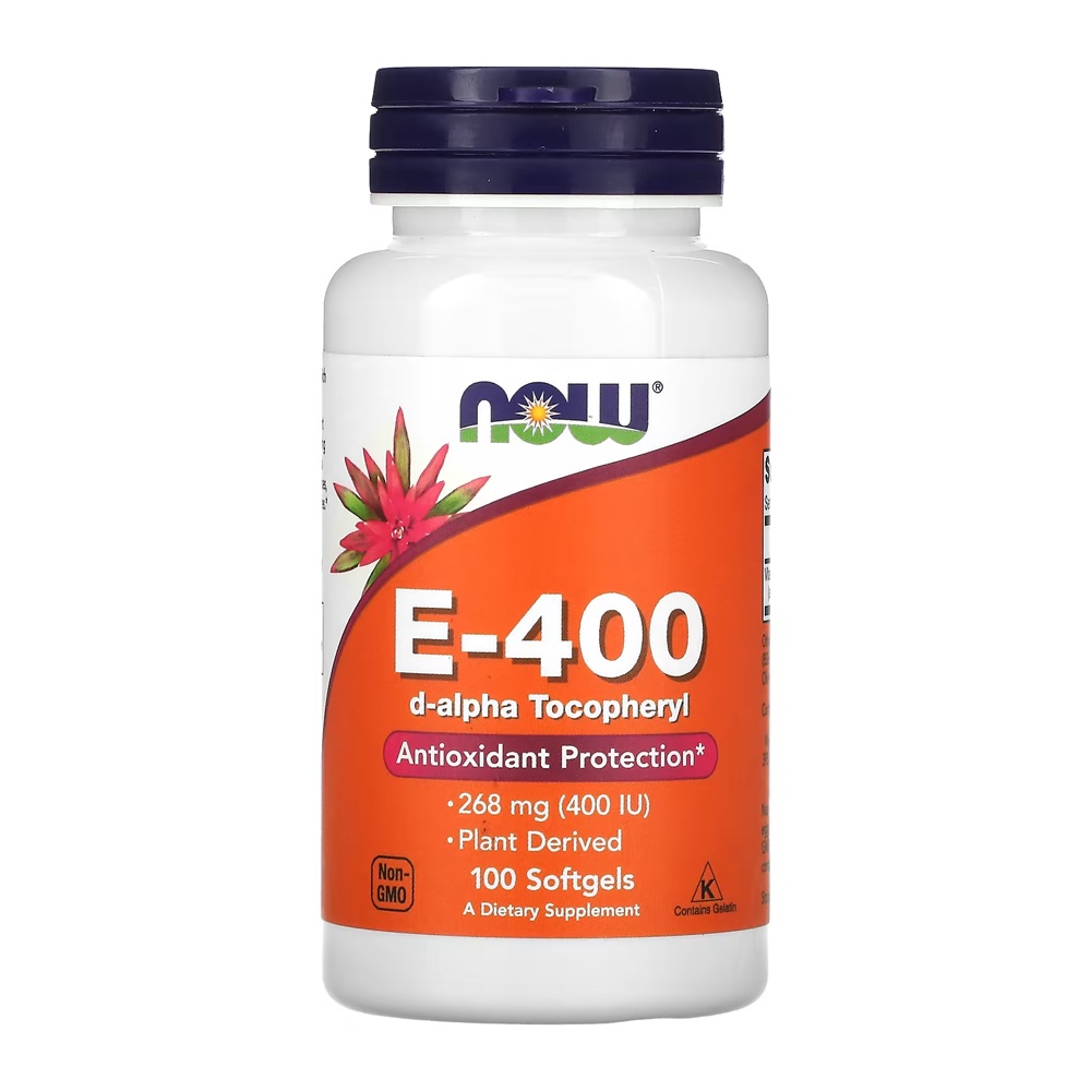 Vitamina E-400 268mg Now Foods 100 Softgels Importado em Oferta na Shopee