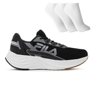 Tênis Fila Racer Flexor Masculino + 3 Pares de Meias