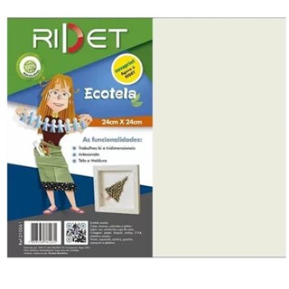 Ecotela 24x24cm Tela Artistica Para Pintura - Ridet Novaprint