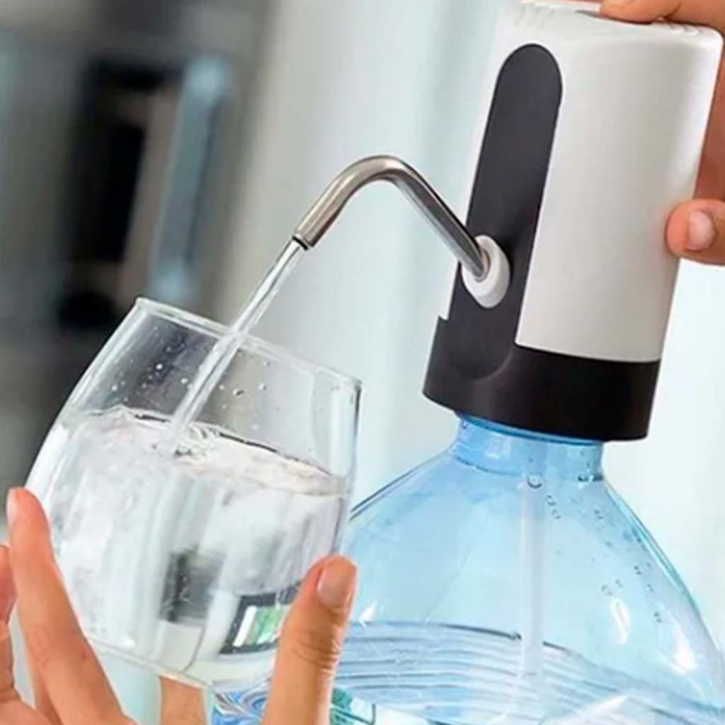 Bomba Elétrica Automática Bebedouro Galão Água Recarregável