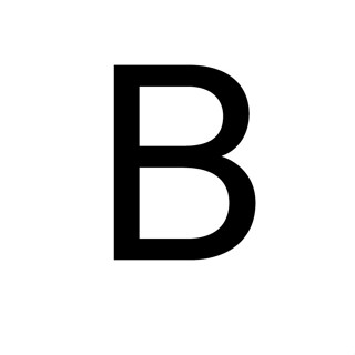 Transfer - Letra B - Preto - 1 unidade - Rizzo em Oferta na Shopee