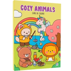 Cozy Animals | Livro de Colorir | Ciranda Cultural
