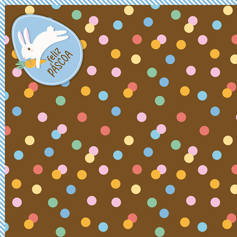 Saco Express 44x44cm para Ovos de 500g a 750g - Jump Marrom - 5 unidades - Cromus - Rizzo