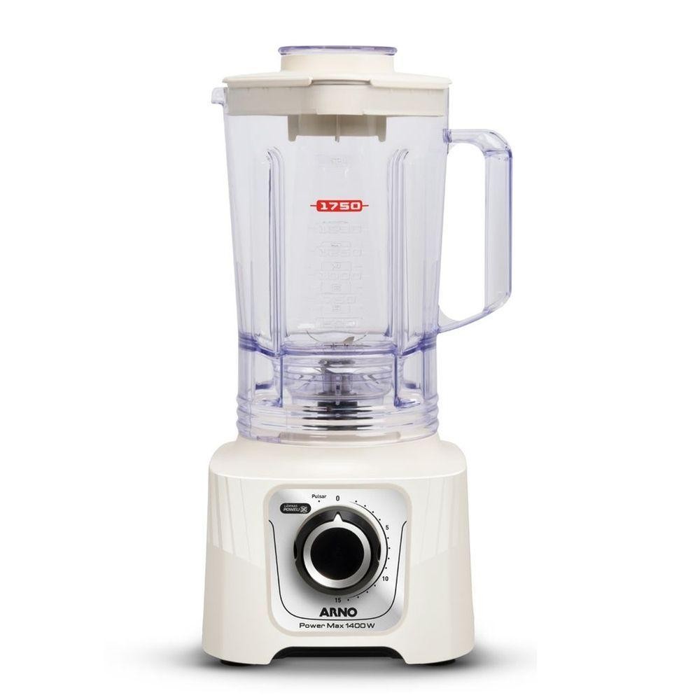Liquidificador Arno Power Max Comfort Marfim LN64 3,1L 1400W 127V em Oferta na Shopee