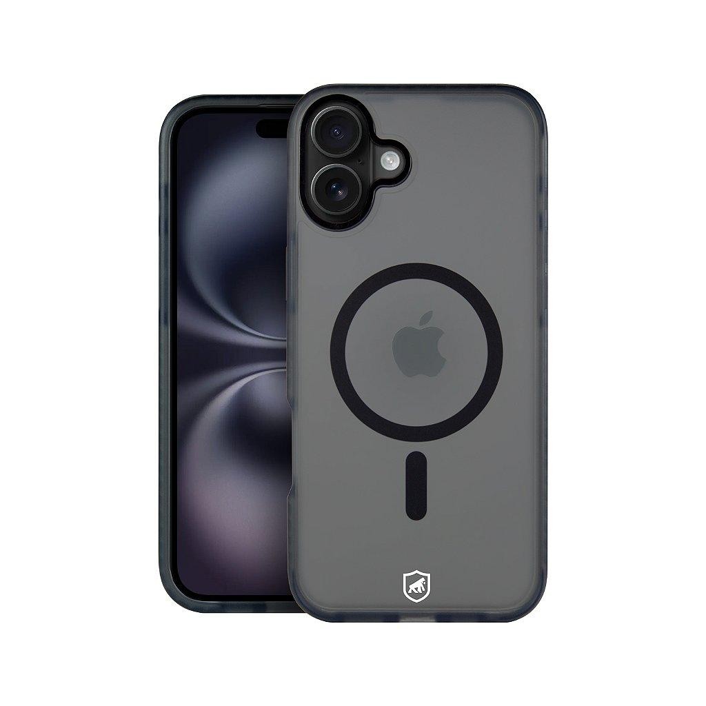 Capa Case Capinha MagSafe Pro Preta para iPhone 16 -Proteção e Carregamento Sem Fio Rápido - Gshield em Oferta na Shopee