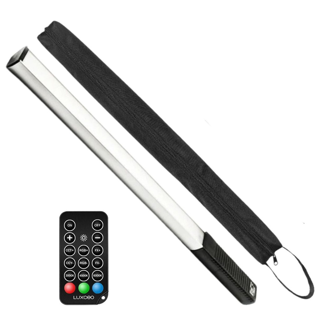 Bastão Led Rgb Profissional 36 Cores Com Controle Remoto