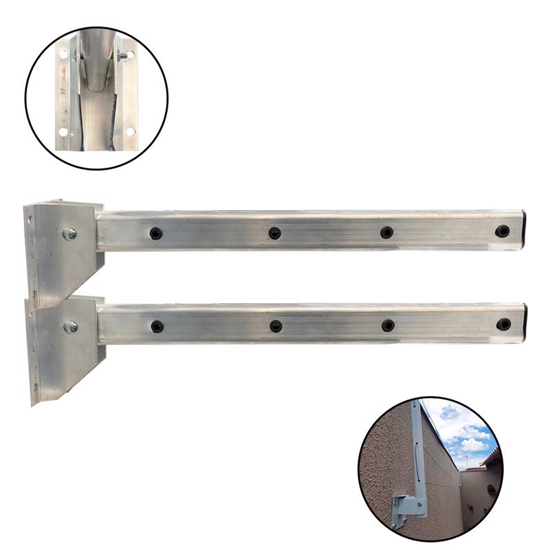 Par Suporte Varal Roupa Articulado Dobrável Parede Casa Metal Resistente em Oferta na Shopee