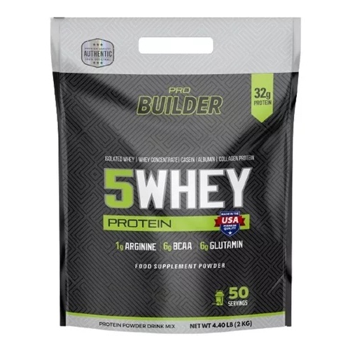 Whey Way Whay Dieta Treino Massa Magra  Protein 5w 2kg  -  Pro Builder