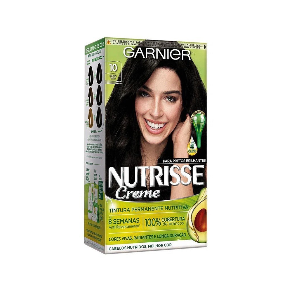 Tintura Nutrisse 10 Preto - Beauty