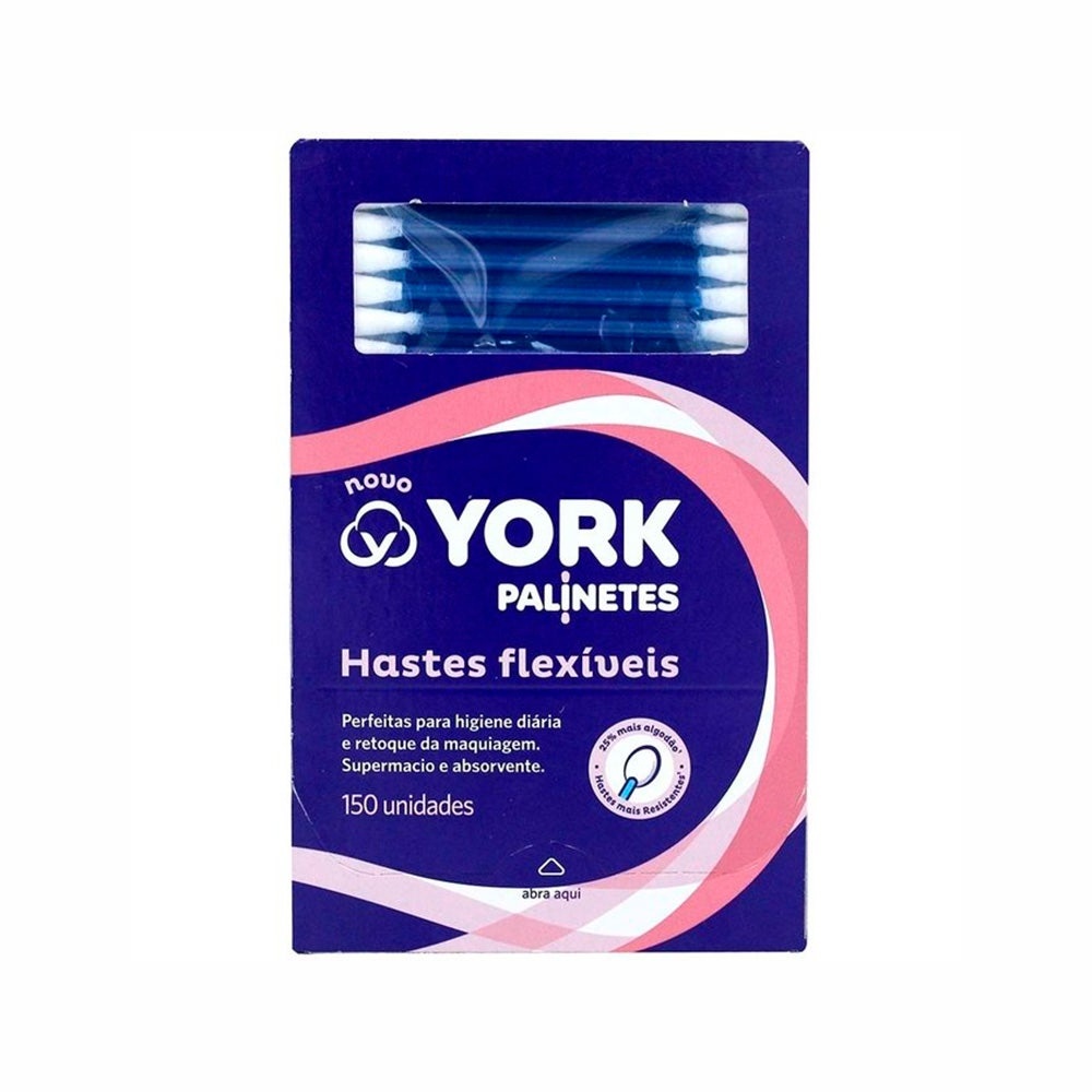 Hastes Flexíveis Palinete York c/150un em Oferta na Shopee