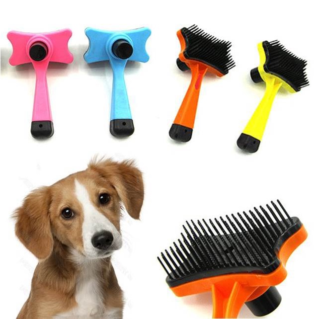 Rasqueadeira Pet Tira Pelos Escova para Cachorro e Gatos Casa Cozinha Utilidades