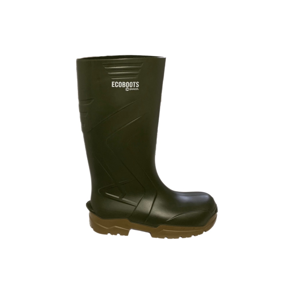 Bota Galocha Ecoboots Bracol Impermeável Cano Longo Em PU