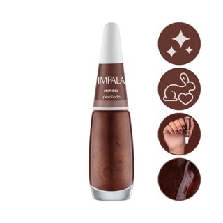 Esmalte Impala A Cor Da Moda Marrom Escuro Perolado Semear