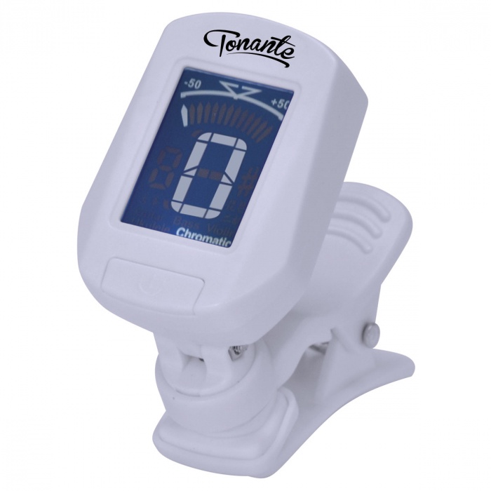 Afinador Digital Cromático Tonante Af10 Branco Para Violão Guitarra Cavaquinho em Oferta na Shopee