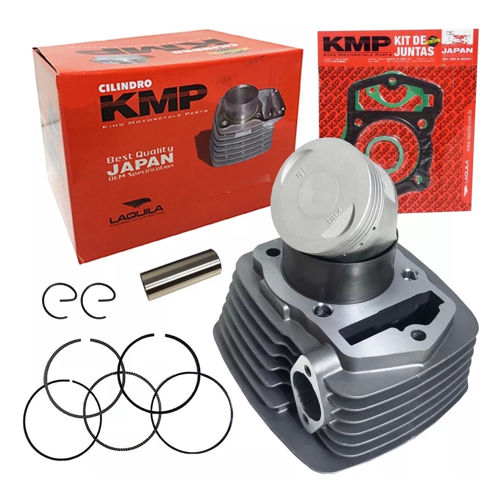 Kit Cilindro Pistão Anéis Junta Motor Crf 230 Kmp Std em Oferta na Shopee