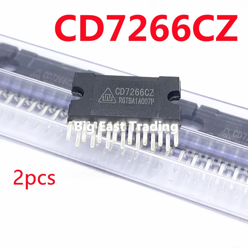 2pcs CD7266CZ Conector Direto De Chip IC De Áudio Automotivo ZIP15