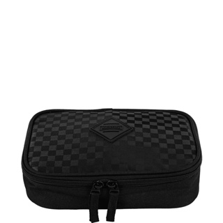 Estojo Especial Nailon - Xadrez Preto em Oferta na Shopee