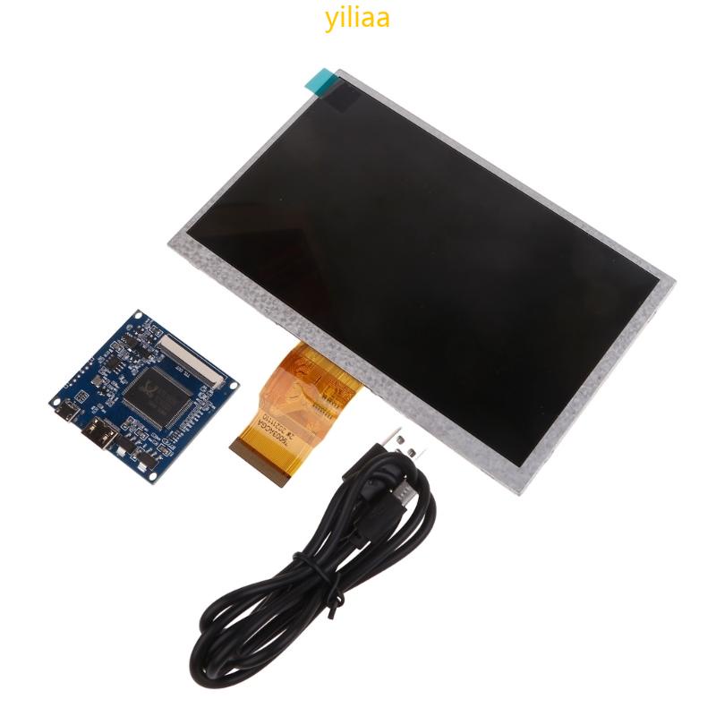 Melhor Monitor LCD 1024x600 De 7 Polegadas Com Resolução De Placa De Controle De Acionamento HDMI1 2