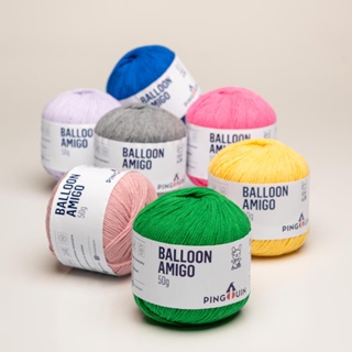 Fio/Linha Pingouin Balloon Amigo 50g (amigurumi) TEX 333 em Oferta na Shopee