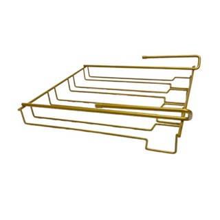 Suporte Para Pendurar Taças Suspenso Porta Taça Dourado