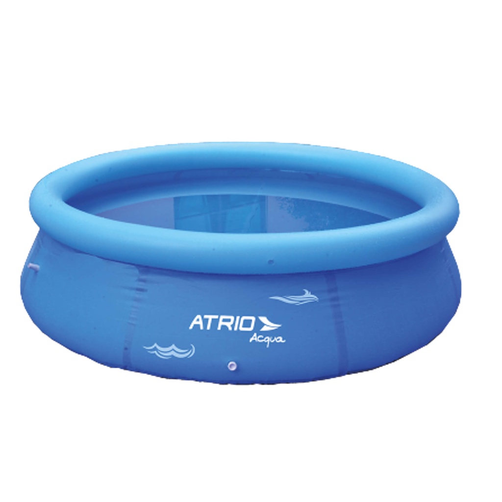 Piscina Inflável Circular Compacta, Portátil e Desmontável PVC Azul em Oferta na Shopee