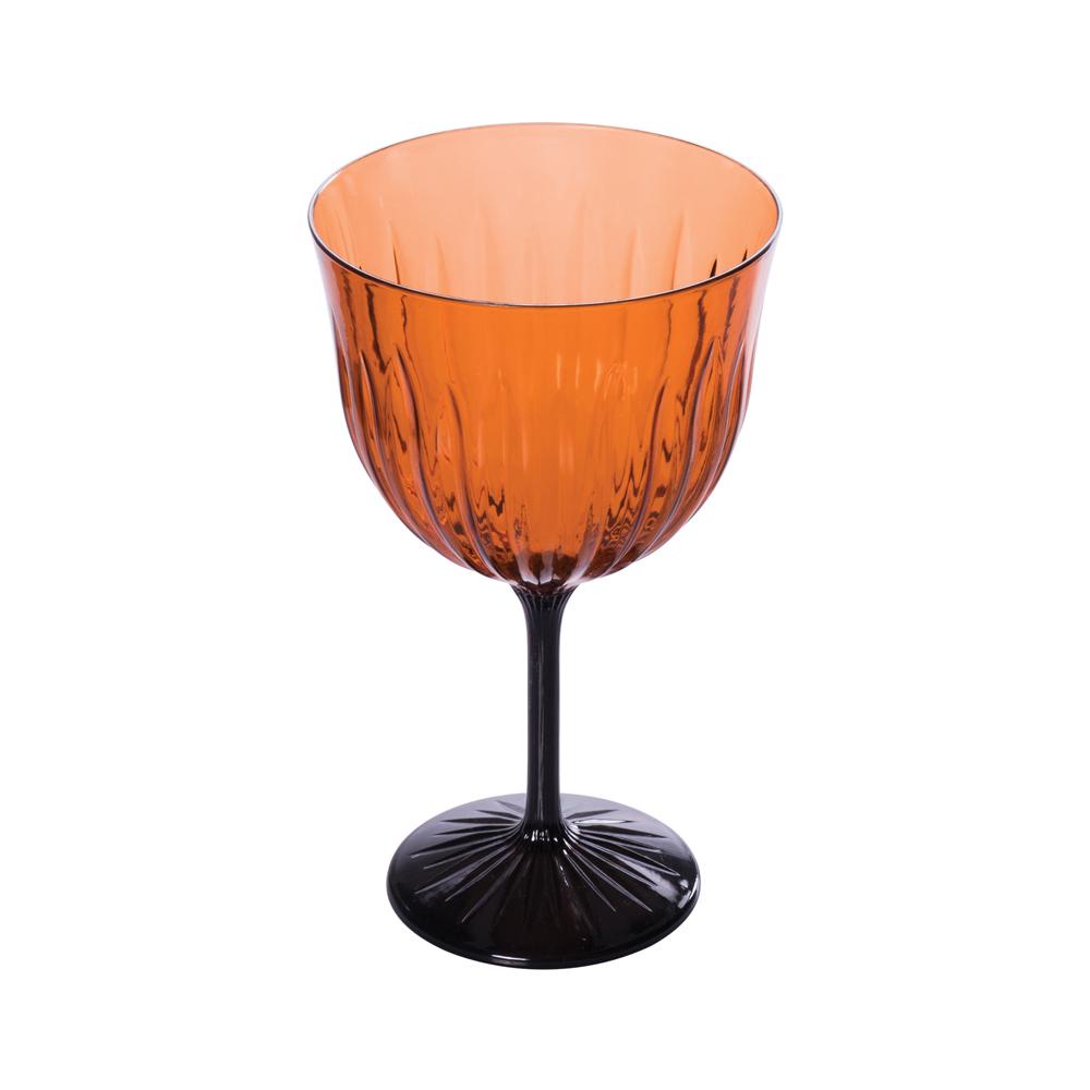 Taça Gim Lapidada 530 ml Caramelo em Oferta na Shopee