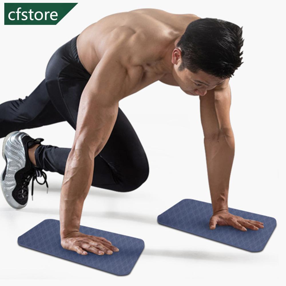 CFSTORE 1Pc 34 * 17CM TPE Tapete De Ajoelhamento De Yoga Com Roda De Barriga EVA Home Fitness Esportivo Pads P8X9