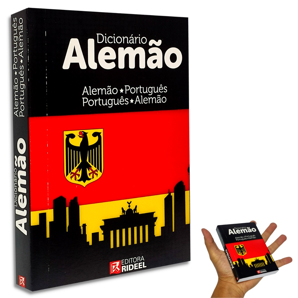 Imagem Dicionário Alemão Português - Nova Ortografia - Editora Rideel - Escolar Idiomas