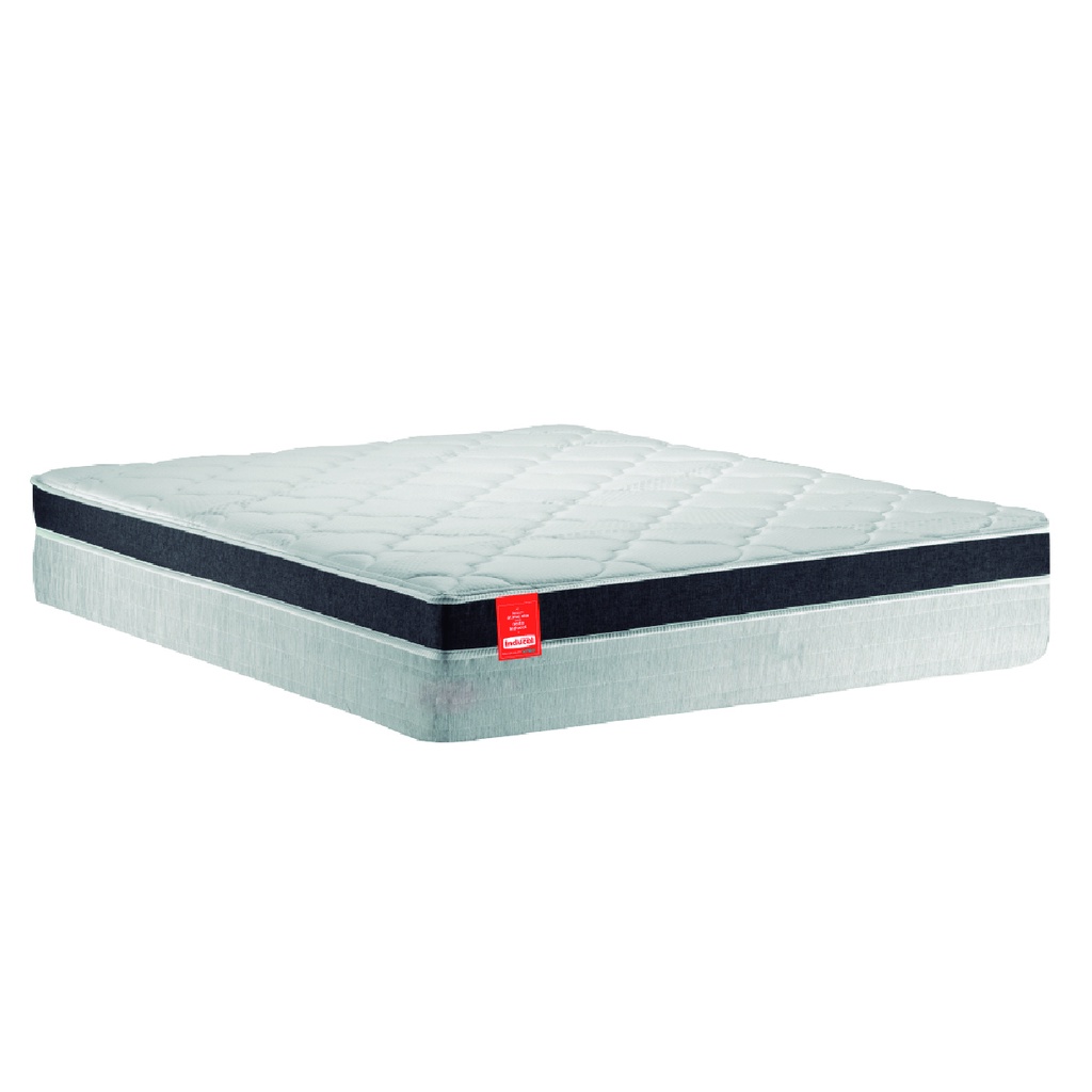 Colchão Casal Queen Molas Ensacadas Real 158x198x27cm Cinza / Grafite - Suporta até 130Kg por Pessoa em Oferta na Shopee