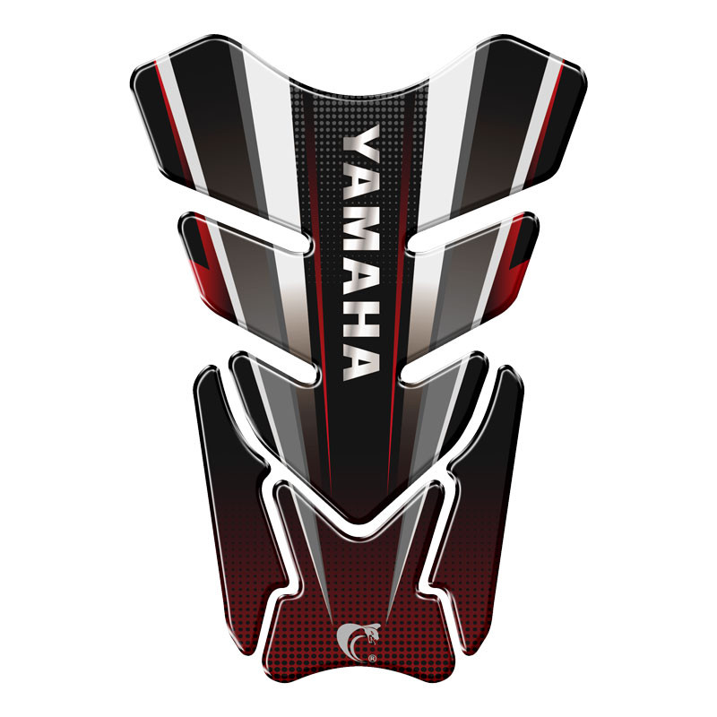 Adesivo Resinado Protetor De Tanque Moto qualquer moto Yamaha vermelho