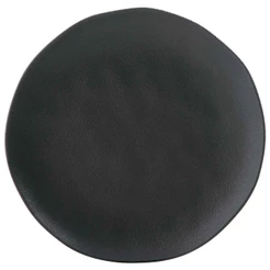 Porto Brasil Conjunto Com 6 Pratos Raso Orgânico Preto Matte Ø 26,5Cm