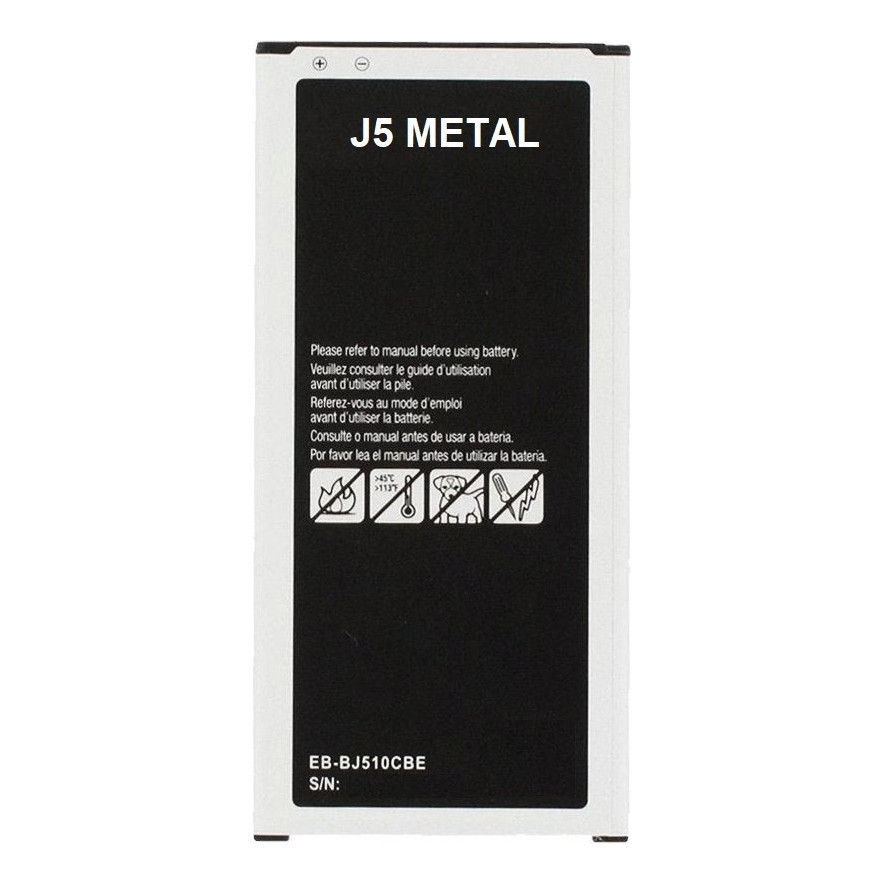 Bateria Modelo compativel para J5 Metal Bj510cbe 3100mah