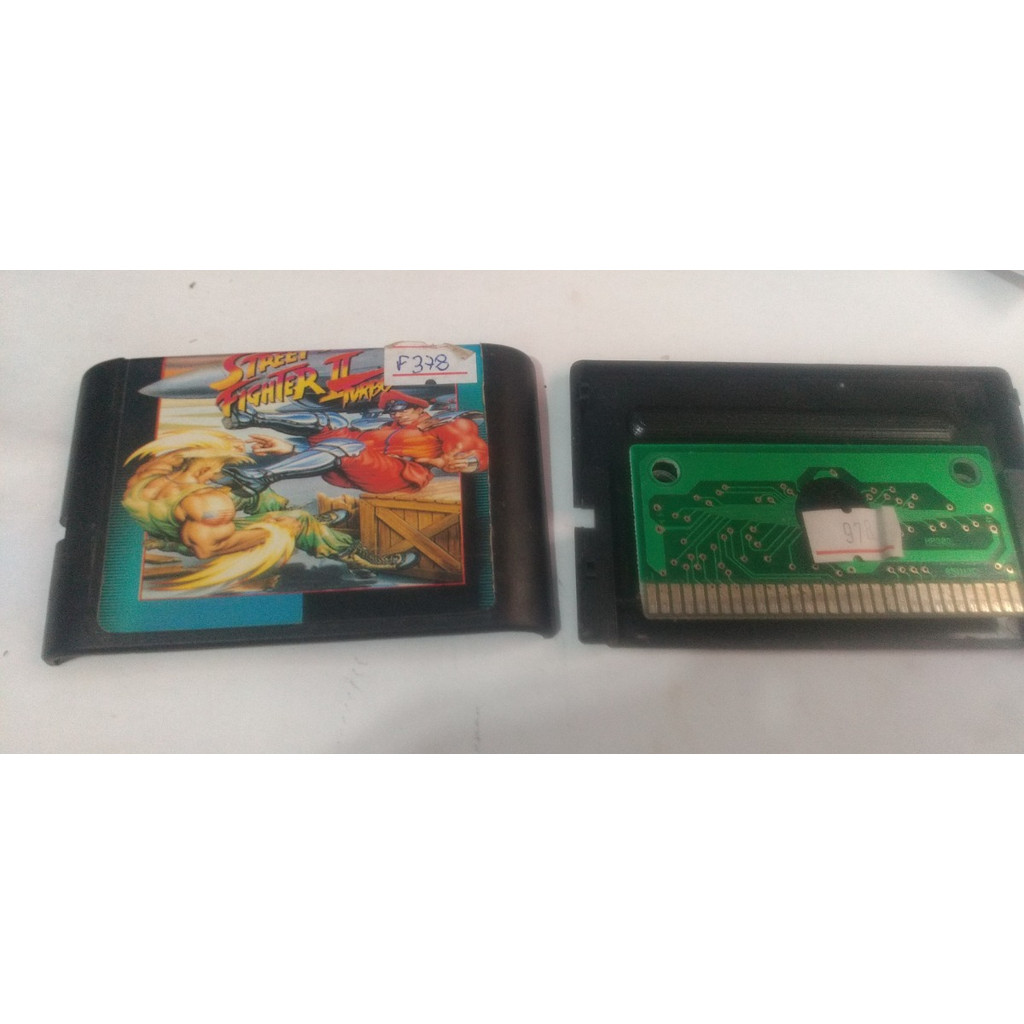Street Fighter 2 Turbo Jogo Mega Chip Generico F378