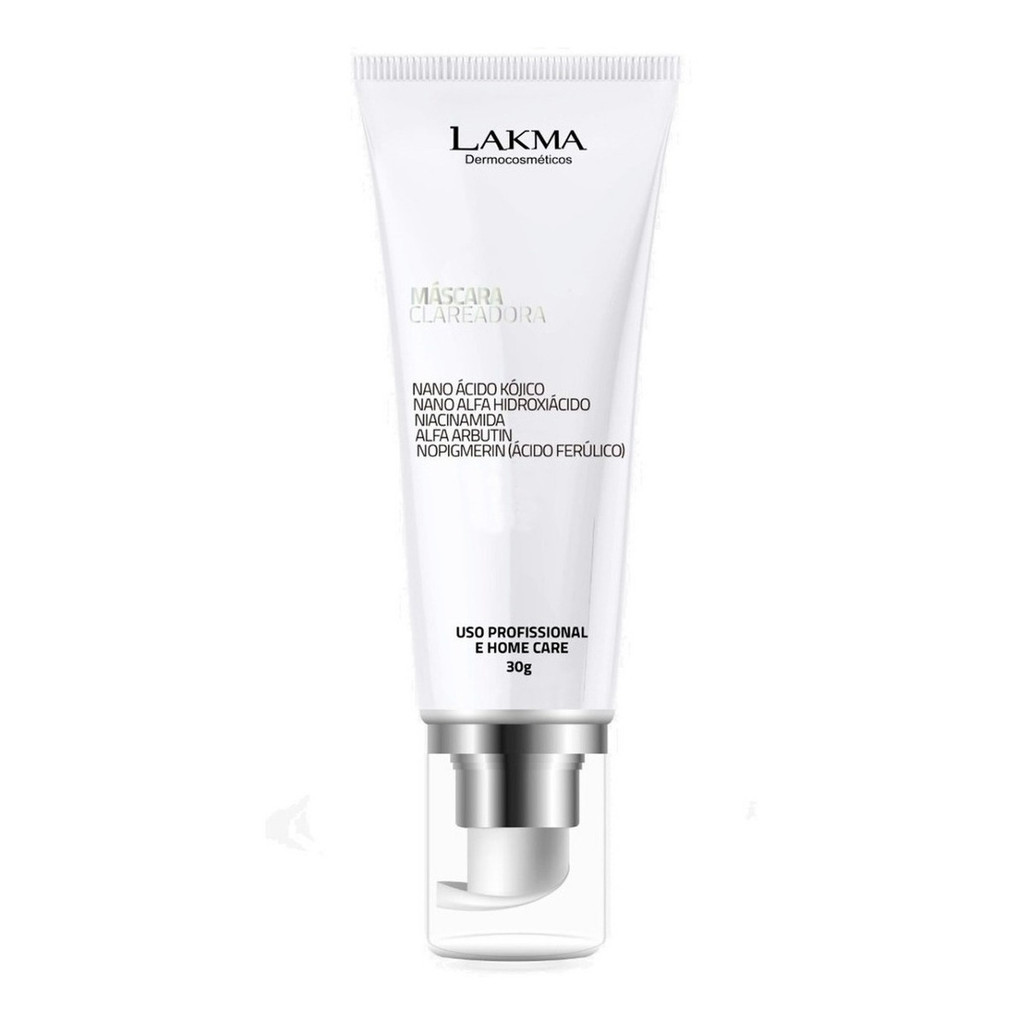 Lakma Máscara Clareadora Facial Manchas Melasmas 30g Orig