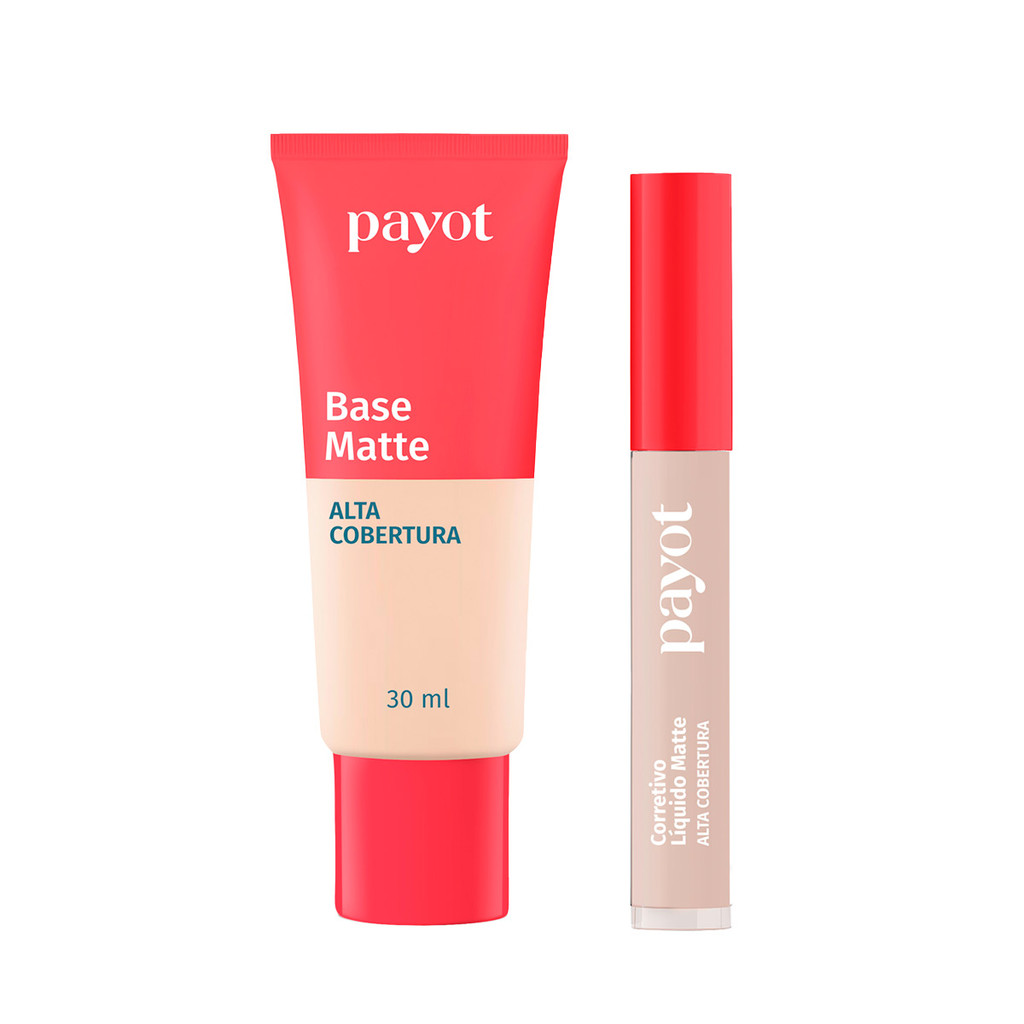 Kit Base  1.0 + Corretivo 1.5 Alta Cobertura Chérie Payot - 2