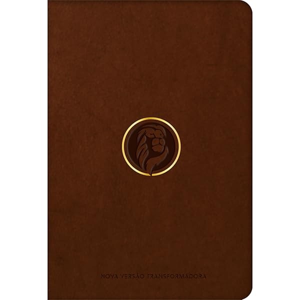 Bíblia Sagrada NVT | Letra Normal | Luxo | Marrom em Oferta na Shopee