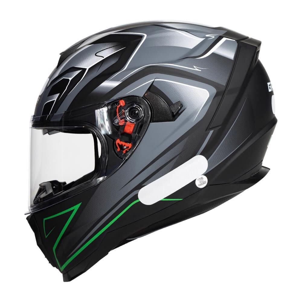 CAPACETE MOTOCICLISTA GP TECH ULTRA SV FUTURE FOSCO COM VISEIRA INTERNA FUME