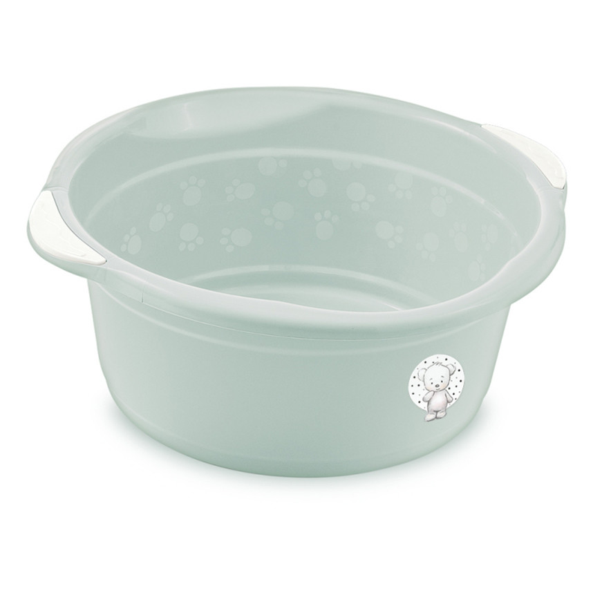 Bacia Bebê Adoleta Fofura 15 Litros Verde em Oferta na Shopee