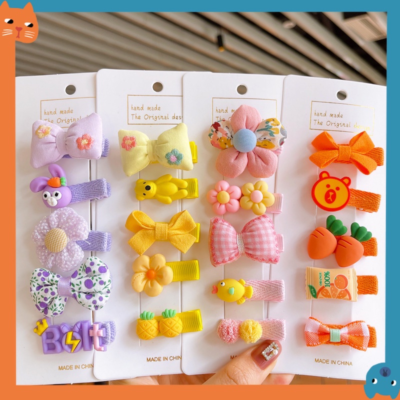 8 Estilos Novos Acessórios De Pêlos Para Animais De Estimação Conjunto De Clip Fofos Não Nocivos De 5 Peças Cães em Oferta na Shopee