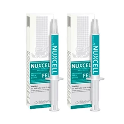 Combo 2 Suplemento Nutricional Nuxcell Fel Ampola 2g Para Gatos