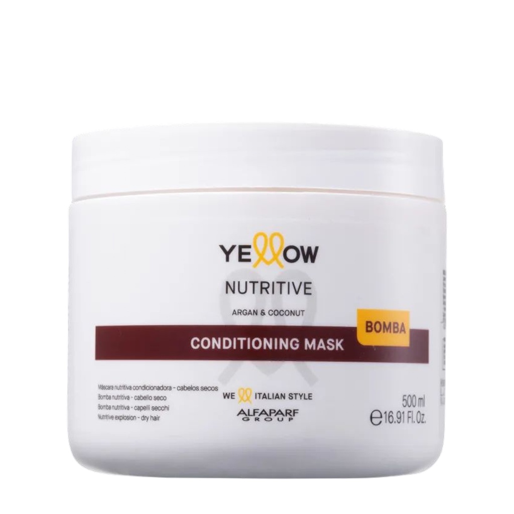 Máscara Capilar Nutritive 500ml - Yellow - Beauty