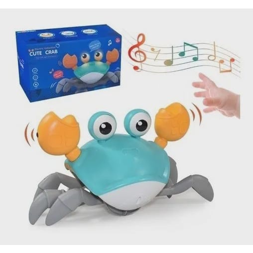 Brinquedo Interativo Caranguejo Fujão C/ Som Luz E Movimento em Oferta na Shopee