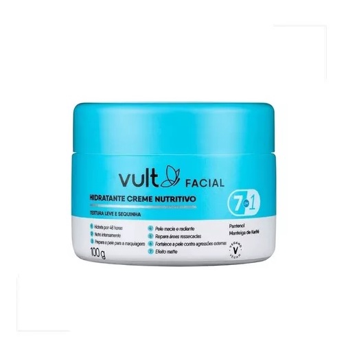 Creme Hidratante Facial Nutritivo Vult 100G - Vult