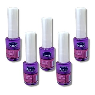 Ideal Extra Brilho Roxinho Secagem Rápida 9ml (Kit c/ 5 Unidades)
