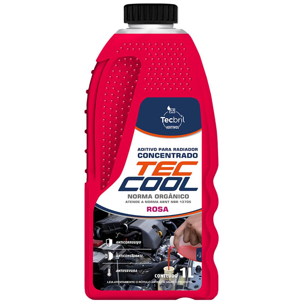 Aditivo Radiador Tec Cool Norma Orgânico Concentrado 1 Litro Rosa Tecbril em Oferta na Shopee