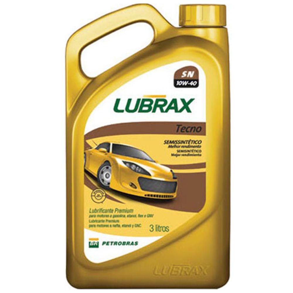 Óleo Lubrificante Semissintético 10w40 Lubrax Tecno 3 Litros em Oferta na Shopee